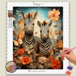 Cute_Safari_71071_base-diamond-painting-paintingscart Cute Zebras