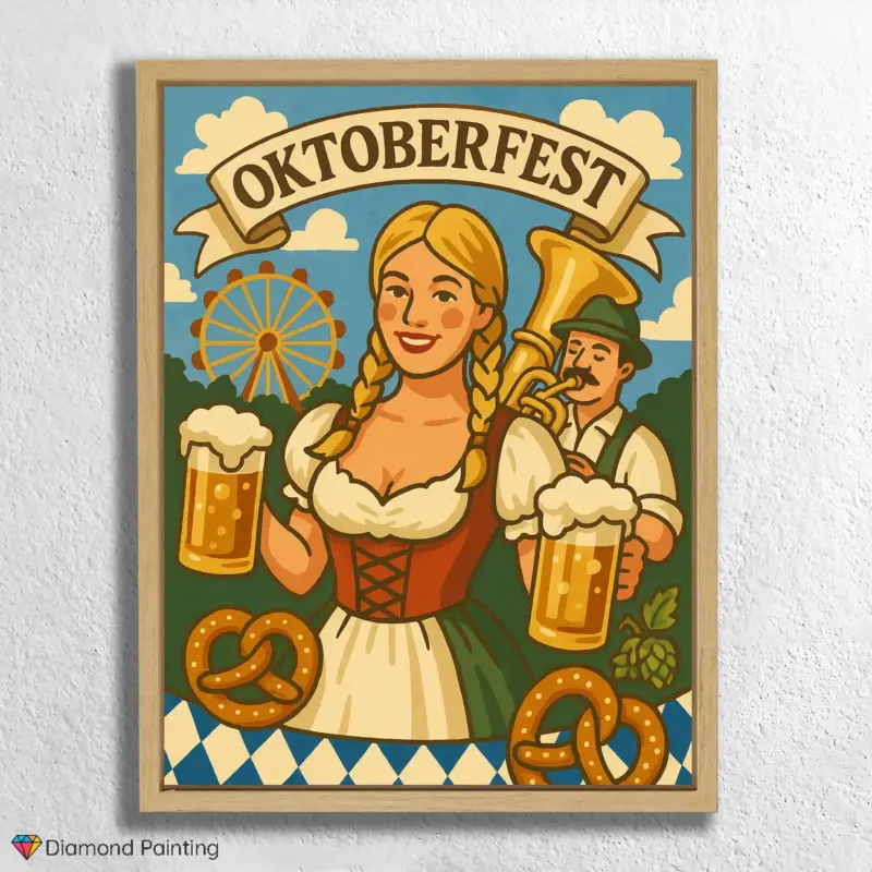 Diamond Painting Octoberfest 2