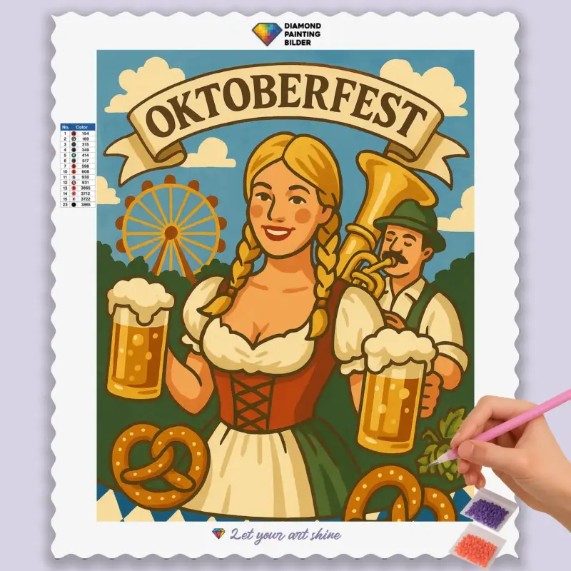 Diamond Painting Octoberfest