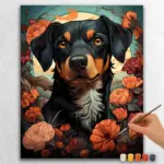 Cute Dog Valentine Day