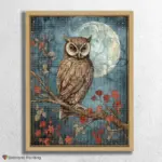Enchanted Moon and Owl