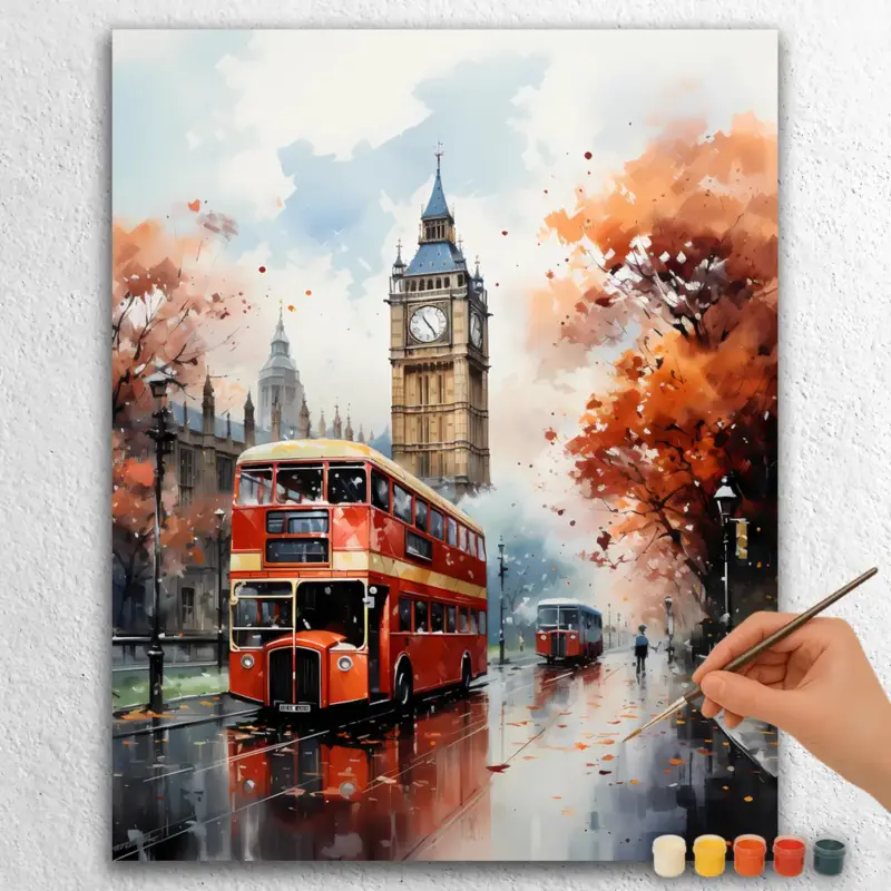 Double Decor Bus in London