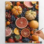 Exotic Oranges and Grapes