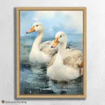 Amazing Swan Couple