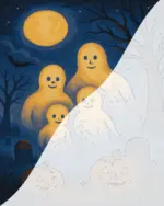 Friendly Ghosts in Misty Graveyard_front_paint-by-numbers_webp