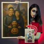 Halloween-Customizable-painting-spooky-family-portrait-1