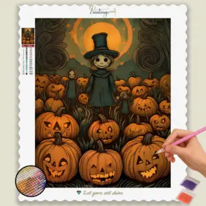 Spooky Halloween on Farm