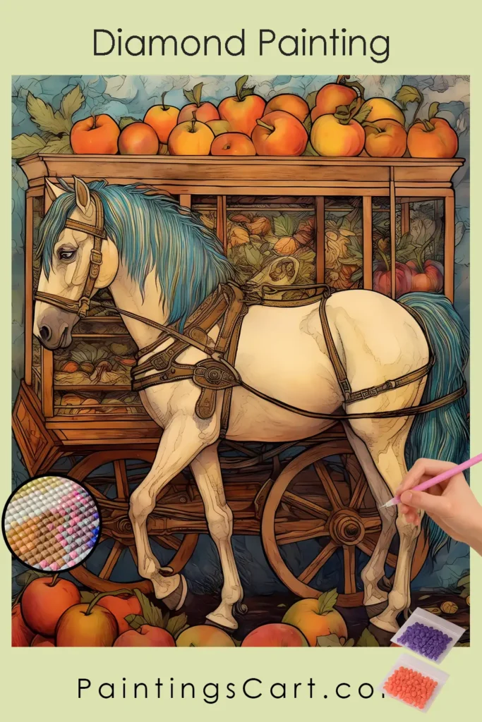 Beautiful White Horse