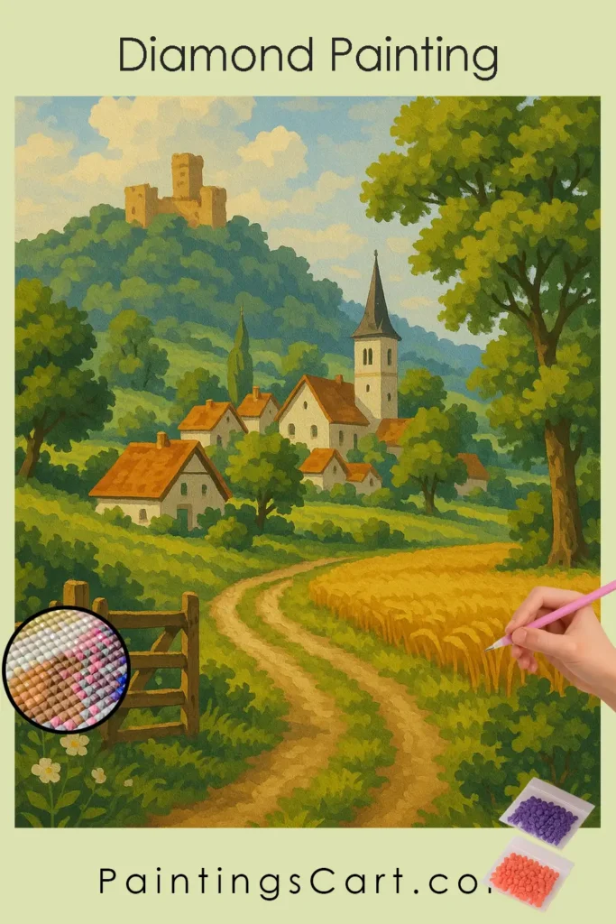 Idyllic_Village_by_the_Castle
