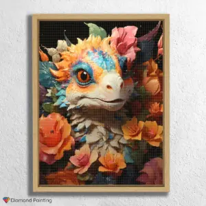 Colorful Kawaii Dragon