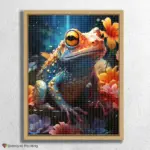 Colorful Frog Show thinking Here's the SEO-optimized content for "Colorful Frog": Produktname Bunter Frosch English Translation: Colorful Frog Produktbeschreibung Tauchen Sie ein in die lebendige Welt der Natur mit unserem fröhlichen Diamond Painting "Bunter Frosch"! Dieses bezaubernde Motiv fängt die schillernde Schönheit eines