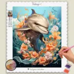 Kawaii_Animal_312036_base-diamond-painting-paintingscart Amazing Whale
