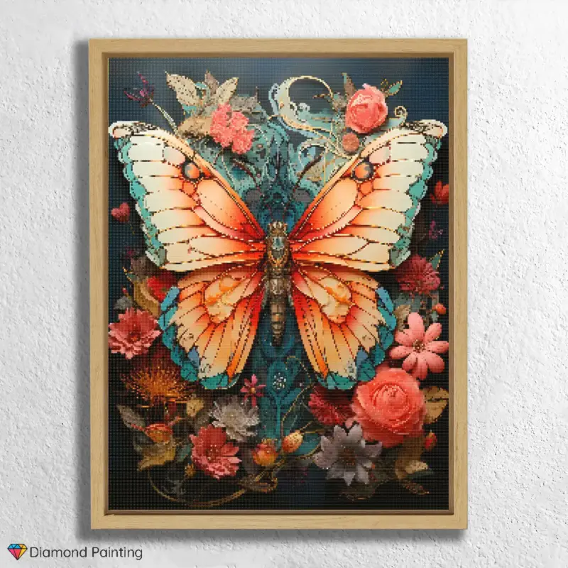Colorful Butterfly Kawaii
