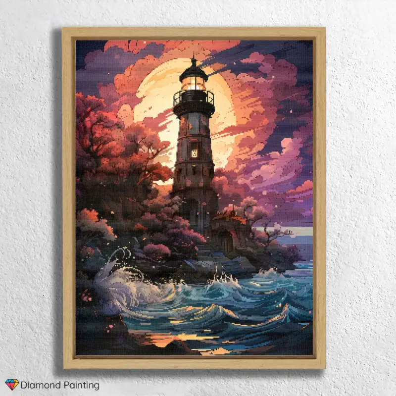 Lighthouse in Bad Weather