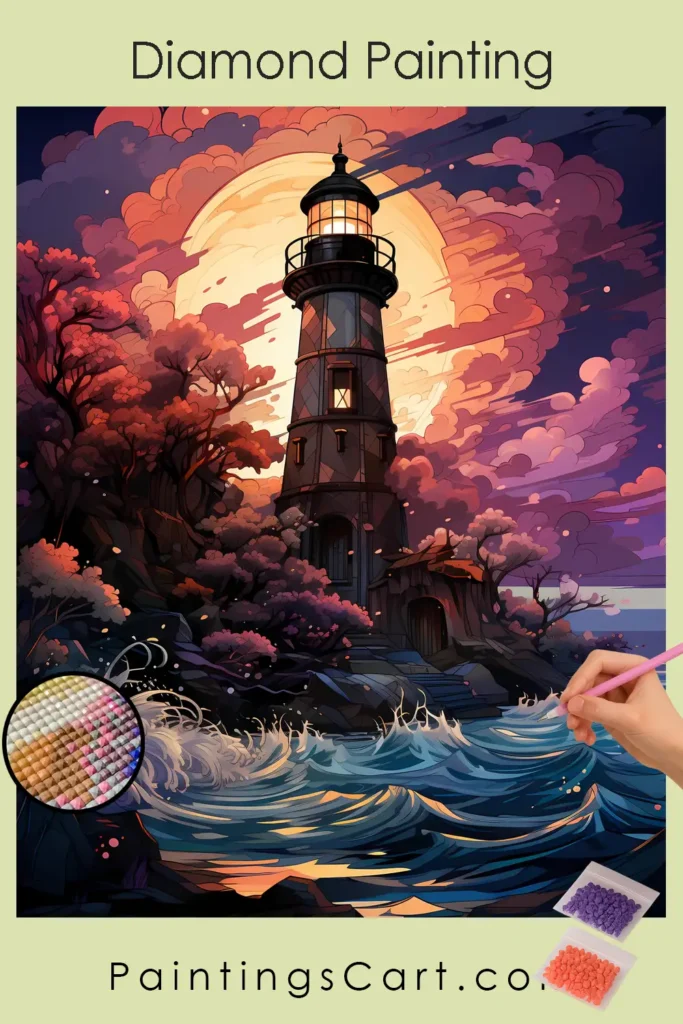 Lighthouse in Bad Weather