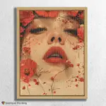 Kawaii Flowers and Girl