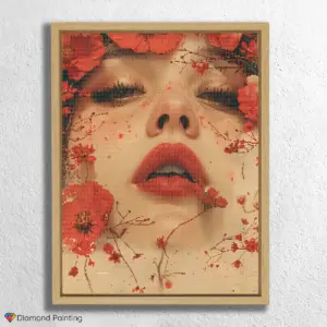 Kawaii Flowers and Girl