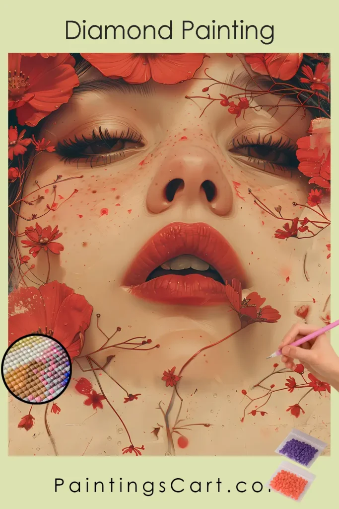 Kawaii Flowers and Girl