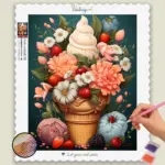 Kawaii Spring Ice-cream