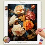 Late_Roses_of_Autumn_142817_base-diamond-painting-paintingscart Beautiful Roses in Autumn