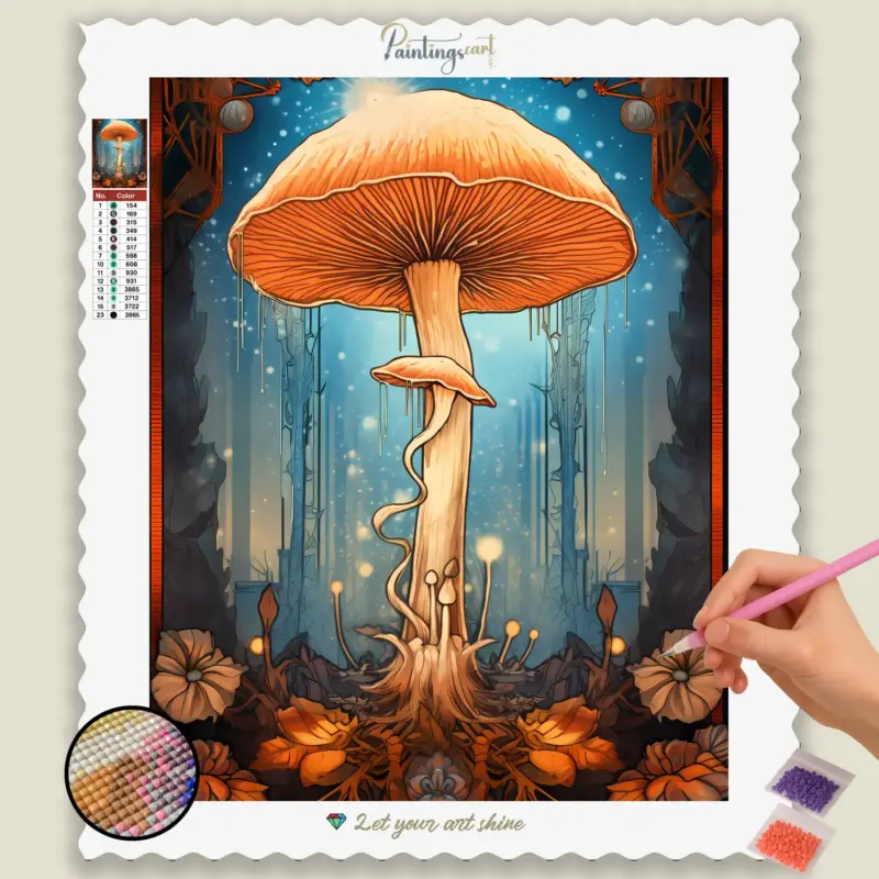 Magic_Mushrooms_diamond_paintings_232997_base-diamond-painting-paintingscart Mushrooms in the Jungle