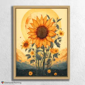 Minimalist Sunflower