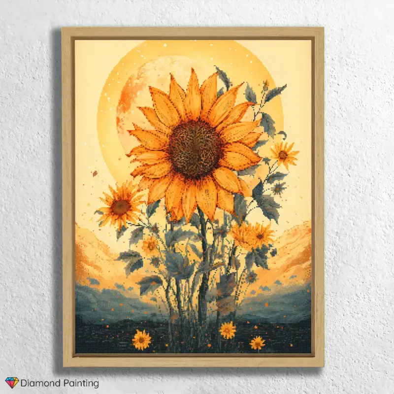 Minimalist Sunflower