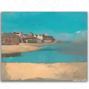 City near Sea Odilon Redon