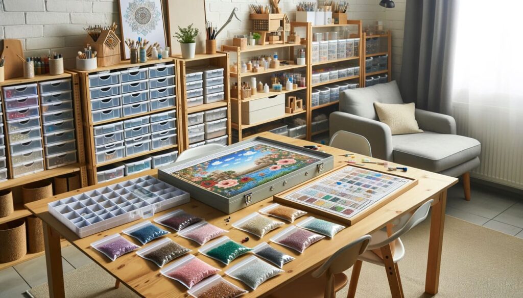 8. Keep Diamonds Organized