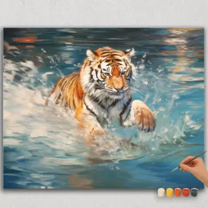 Tiger in the Water