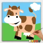 The Cute Cow