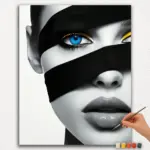 Paint-By-Numbers-DIamond-Painting-Ver-JPE-36 The Beautiful Woman Paint By Numbers