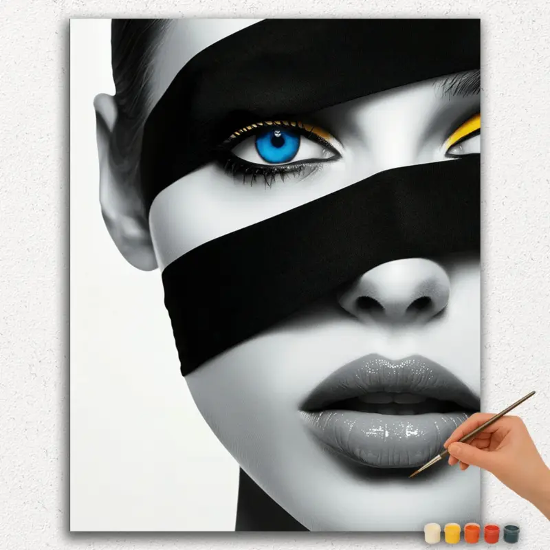 Paint-By-Numbers-DIamond-Painting-Ver-JPE-36 The Beautiful Woman Paint By Numbers