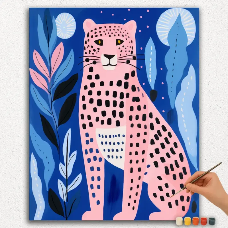 Leopard - Paint By Numbers