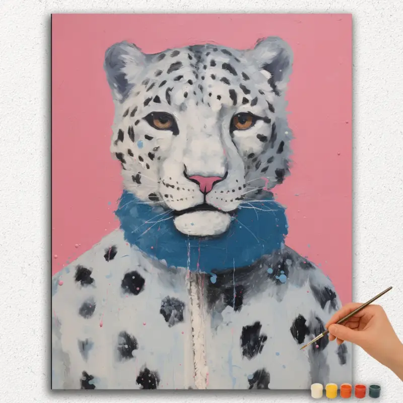 Leopard Boss - Paint by Numbers