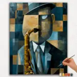 Abstract Portrait - Paint by Numbers