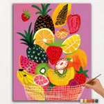 Colorful Fruits - Paint By Numbers