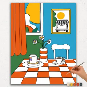 Dining Table - Paint by Numbers