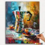 Love for Coffee - Paint by Numbers