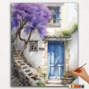 The Beautiful House - Paint by Numbers