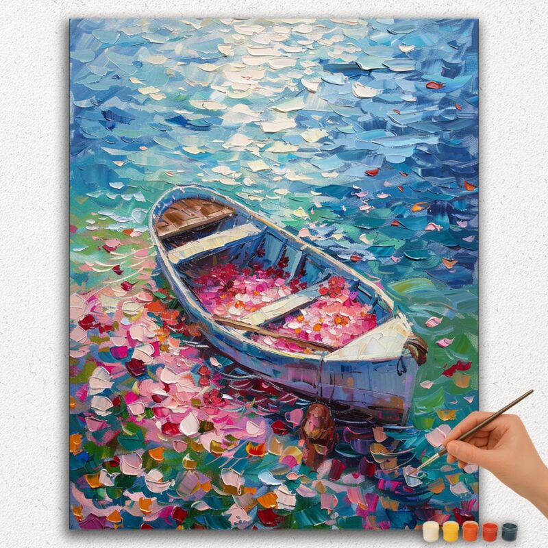 Flowers in the Boat