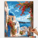 Paint-By-Numbers-DIamond-Painting-Ver-PNV-151 Beautiful City