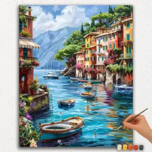 Beautiful Cityscape and Boats