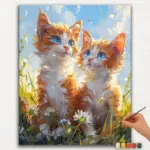 Two Cat - Paint by Numbers