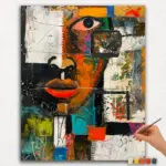 Surprised Abstract Art