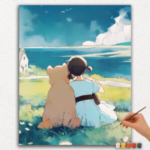 Girl with her Friend