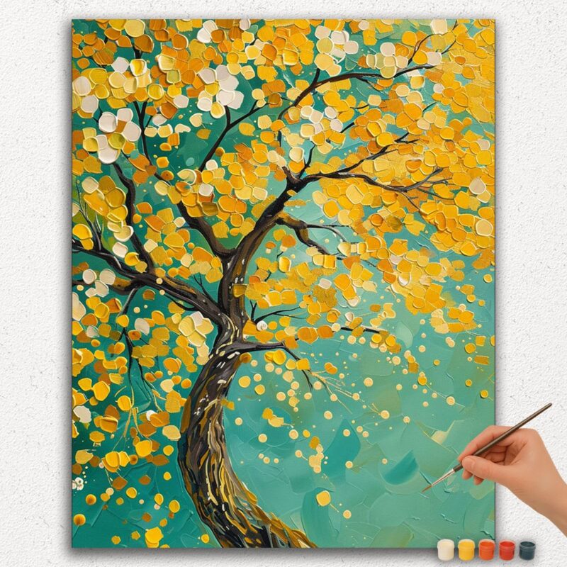 Beautiful Golden Tree