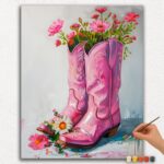 Flowers and Boots