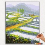 Beautiful Fields - Paint by Numbers
