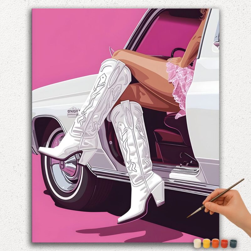 Paint-By-Numbers-DIamond-Painting-Ver-jpgg-267 Girl in Car